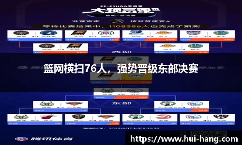 篮网横扫76人，强势晋级东部决赛
